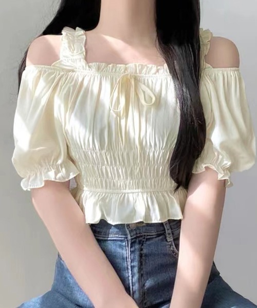 【GABRIELA HEARST】オフショルダー シャーリング入り Gabriela Hearst | 最大70%OFF | THE OUTNET (アウトネット)