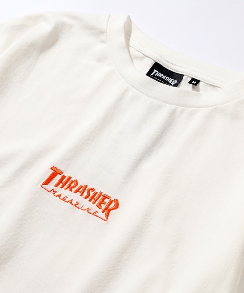 THRASHER（スラッシャー）の「【THRASHER/スラッシャー】バックプリント ロングスリーブ ビッグシルエットTシャツ（Tシャツ/カットソー・メンズ・グリーン/ホワイト/ブラック/アッシュグレー・LL/L/M）」の20枚目の写真