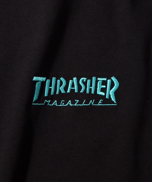 THRASHER（スラッシャー）の「【THRASHER/スラッシャー】バックプリント ロングスリーブ ビッグシルエットTシャツ（Tシャツ/カットソー・メンズ・グリーン/ホワイト/ブラック/アッシュグレー・LL/L/M）」の11枚目の写真