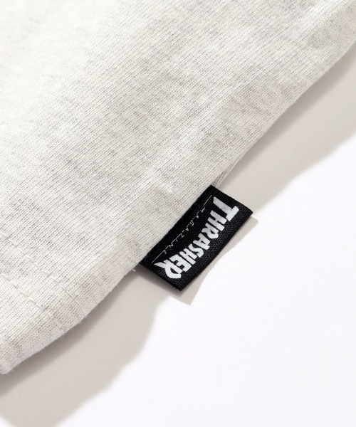 THRASHER（スラッシャー）の「【THRASHER/スラッシャー】バックプリント ロングスリーブ ビッグシルエットTシャツ（Tシャツ/カットソー・メンズ・グリーン/ホワイト/ブラック/アッシュグレー・LL/L/M）」の5枚目の写真