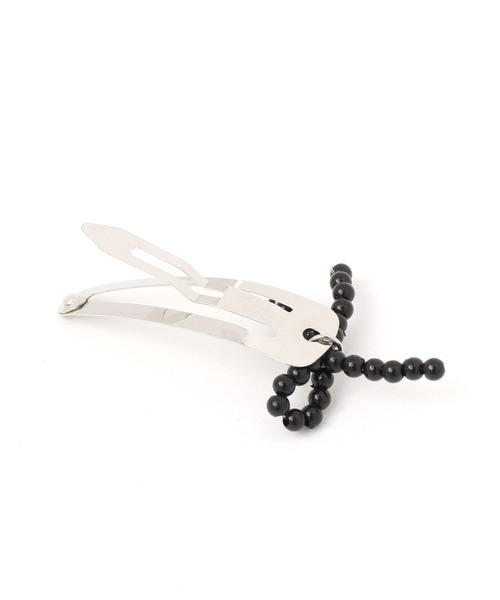 niko and...（ニコアンド）の「ビーズリボン2SETヘアピン（ヘアピン・レディース・ブラック/その他・0）」の3枚目の写真