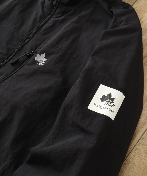 UPS ハーフジップ ナイロン ジャケット リフレクター 企業ロゴ XL セール】【LOGOS Park/ロゴスパーク】撥水加工 マイクロリップ