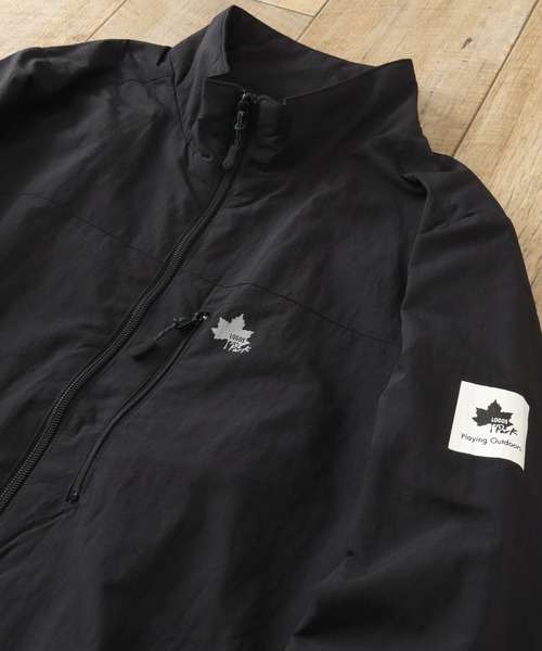 UPS ハーフジップ ナイロン ジャケット リフレクター 企業ロゴ XL セール】【LOGOS Park/ロゴスパーク】撥水加工 マイクロリップ