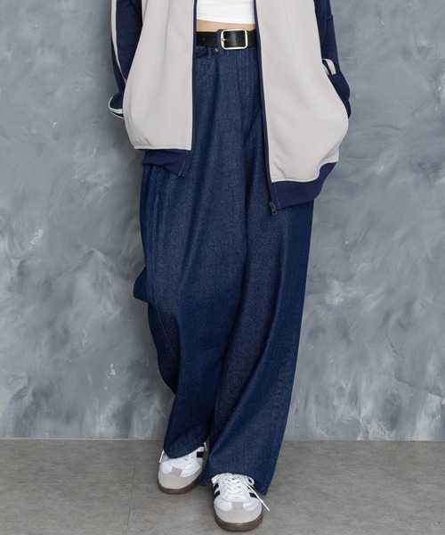 Starting Over（スターティングオーバー）の「vintage like loose fit denim pants/ヴィンテージ ライク ルーズフィット デニムパンツ（デニムパンツ・メンズ・ケミカルウォッシュ/ライトブルー/ブラック/ワンウォッシュ/グレー・M/L/XL）」の5枚目の写真