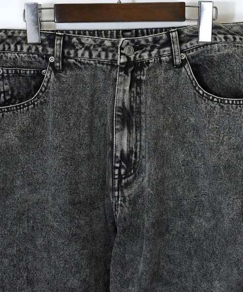 Starting Over（スターティングオーバー）の「vintage like loose fit denim pants/ヴィンテージ ライク ルーズフィット デニムパンツ（デニムパンツ・メンズ・ケミカルウォッシュ/ライトブルー/ブラック/ワンウォッシュ/グレー・M/L/XL）」の6枚目の写真