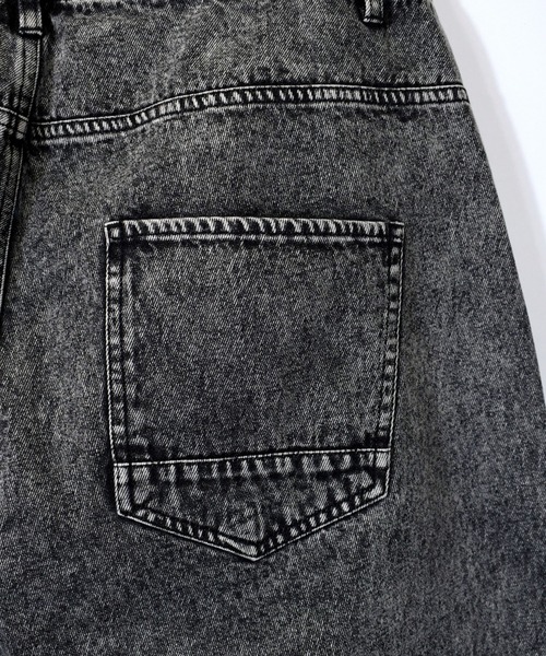 Starting Over（スターティングオーバー）の「vintage like loose fit denim pants/ヴィンテージ ライク ルーズフィット デニムパンツ（デニムパンツ・メンズ・ケミカルウォッシュ/ライトブルー/ブラック/ワンウォッシュ/グレー・M/L/XL）」の12枚目の写真