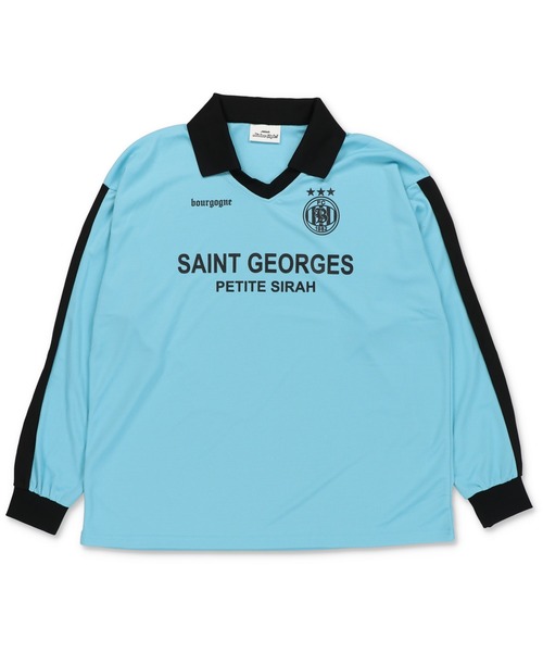 SPINNS（スピンズ）の「ストリート＆グランジ/5色展開！襟付きゲームシャツ（Tシャツ/カットソー・メンズ・ホワイト/レッド/ネイビー/ブラック/サックスブルー・ONESIZE）」の20枚目の写真