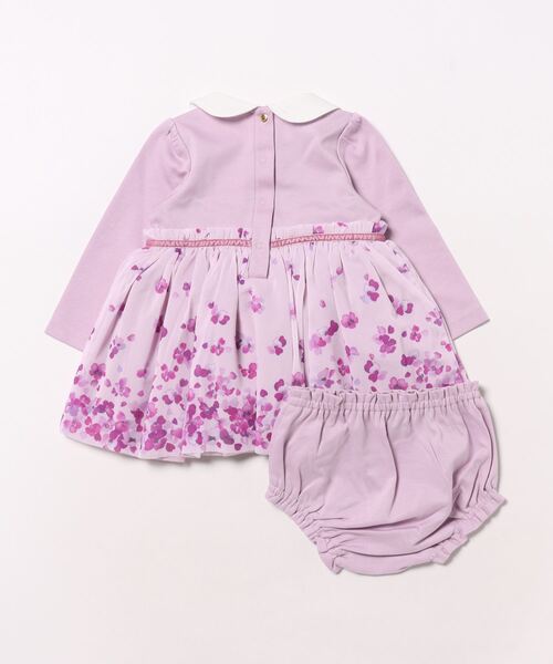 新品　ケイトスペード　フローラル　ドッキングワンピース　140 新品】kate spade kids フローラルドッキング ワンピース 140