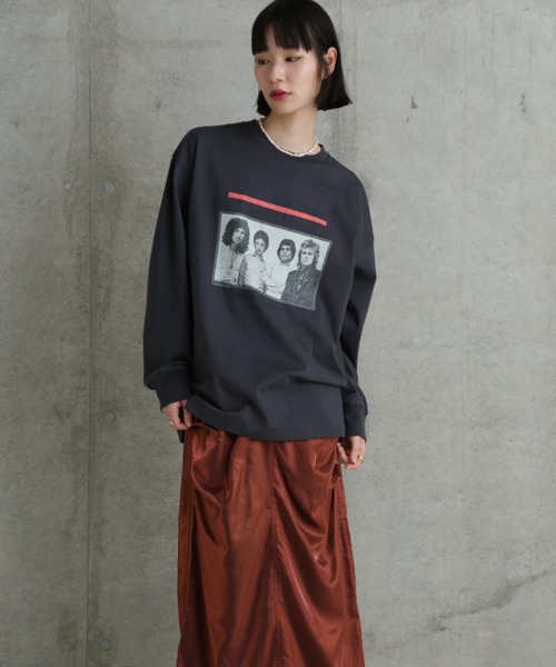 セール】QUEEN フォトプリントロングTシャツ（Tシャツ