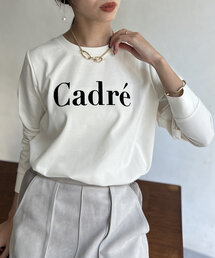 袖口リブフロッキーロゴロンT