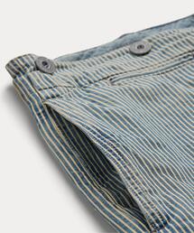 RRL（ダブル アール エル）の「ストライプド コットンリネン 