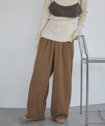 その他パンツ（ブラウン/茶色系・ツイード）ファッション通販