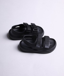 shoes365（シューズスリーシックスファイヴ）の「【shoes365】子供用　ダブルマジックテープサンダル（サンダル・キッズ）」