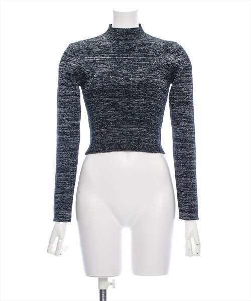 clear（クリア）の「ベーシックラメニットトップス [ベーシック 体にフィット]≪2024AW新作≫（ニット/セーター・レディース・ライトグレー/ブラック/アイボリー/ブルー・F）」の19枚目の写真