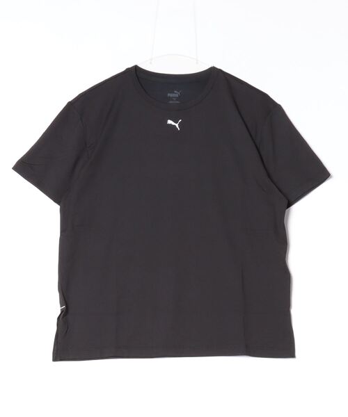 PUMA(プーマ)の「プーマ PUMA CLOUDSPUN Tシャツ_(Tシャツ/カットソー・レディース・ライラック/ブラック・S/M/L)」の1枚目の写真