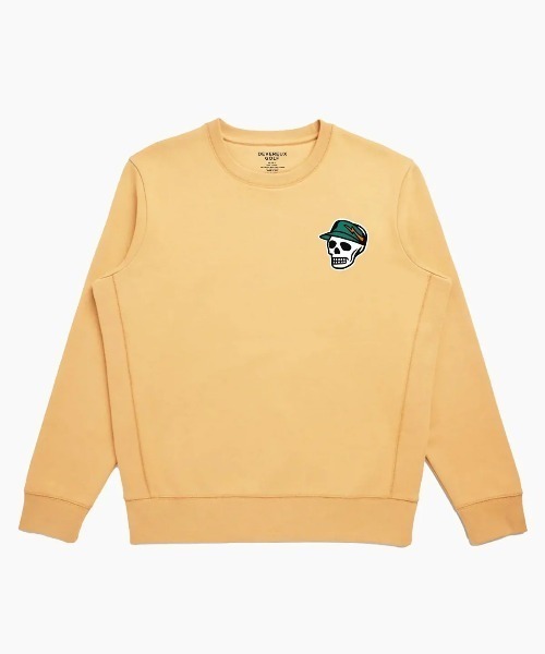 DEVEREUXGOLF デヴァローゴルフ シグネチャーパッチクルーネック 長袖 DEVEREUXGOLF デヴァローゴルフ シグネチャーパッチクルーネック