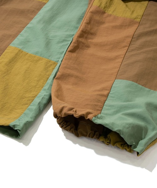 【セール】ナイロンパッチワーク2タックパンツ（その他パンツ）｜go slow caravan（ゴースローキャラバン）