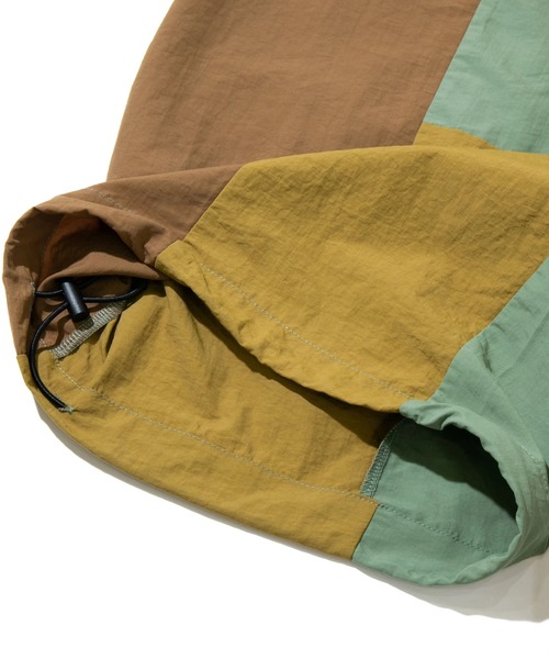 【セール】ナイロンパッチワーク2タックパンツ（その他パンツ）｜go slow caravan（ゴースローキャラバン）