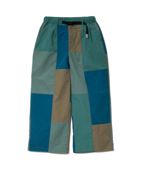 【セール】ナイロンパッチワーク2タックパンツ（その他パンツ）｜go slow caravan（ゴースローキャラバン）