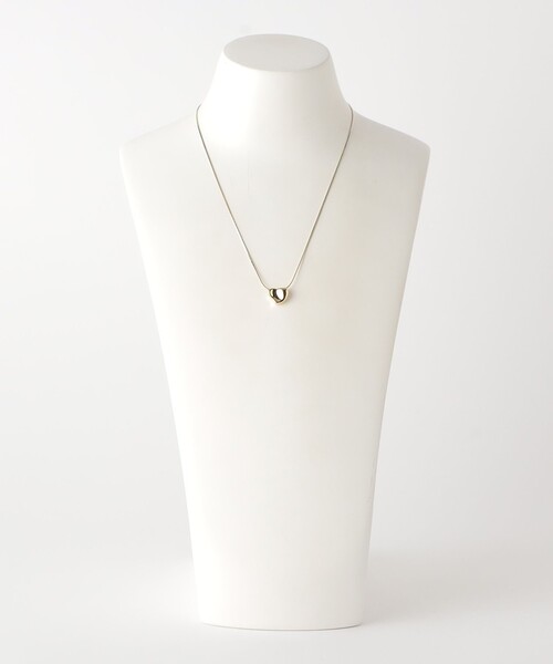 BEAUTY&YOUTH UNITED ARROWS（ビューティーアンドユースユナイテッドアローズ）の「イビツ ハート 3連ネックレス（ネックレス・レディース・シルバー/ゴールド・FREE）」の17枚目の写真