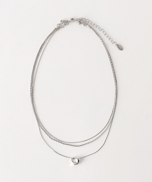 BEAUTY&YOUTH UNITED ARROWS(ビューティーアンドユースユナイテッドアローズ)の「イビツ ハート 3連ネックレス(ネックレス・レディース・シルバー/ゴールド・FREE)」の21枚目の写真