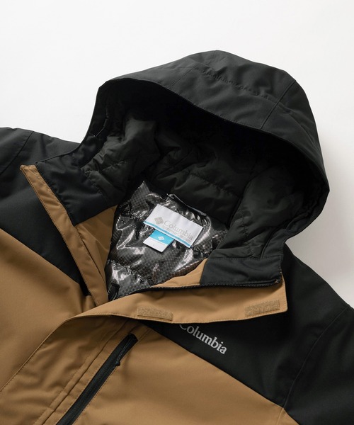 Columbia（コロンビア）の「【Columbia/コロンビア】ワンポイントロゴデザイン ハイクバウンドⅡ インシュレーテッド ジャケット/マウンテンジャケット/アウトドア/WE6558（マウンテンパーカー・メンズ・ベージュ×ブラック/ライトグリーン/ネイビー/ブラック・S/M/L/XL）」の6枚目の写真
