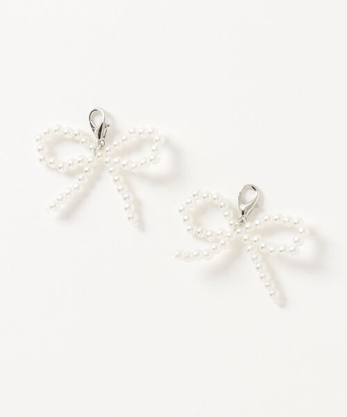 poiregnee（ポワニェ）の「［select］リボンチャーム（チャーム・レディース・ホワイト系1/ホワイト系2/ブラック・FREE）」の8枚目の写真