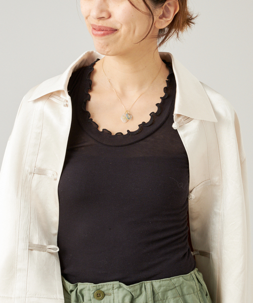 シームレスベーシック Flounce タンクトップ seamless basic./シームレスベーシック Flounce タンクトップ