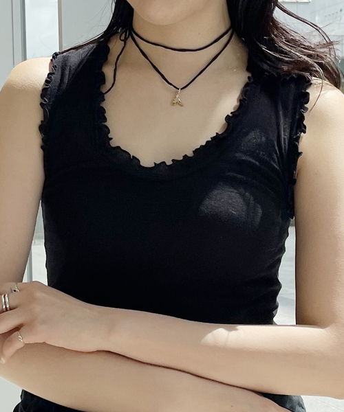 WEB限定》【SEAMLESS BASIC./シームレスベーシック】Flounce