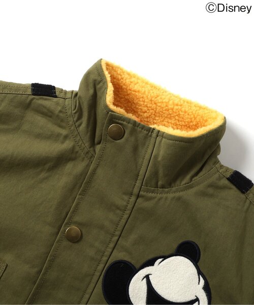 Disney(ディズニー)の「WEB限定 ディズニーキャラクター/HAPPYモッズコート(モッズコート・キッズ・カーキ・90/110/130)」の16枚目の写真