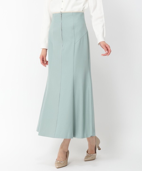 MISCH MASCH(ミッシュマッシュ)の「パイピングマーメイドスカート/MM447208(スカート・レディース・ブラック/グリーン/ブラック×ホワイト・M/S)」の21枚目の写真