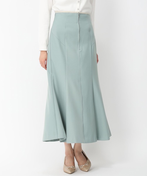 MISCH MASCH(ミッシュマッシュ)の「パイピングマーメイドスカート/MM447208(スカート・レディース・ブラック/グリーン/ブラック×ホワイト・M/S)」の22枚目の写真