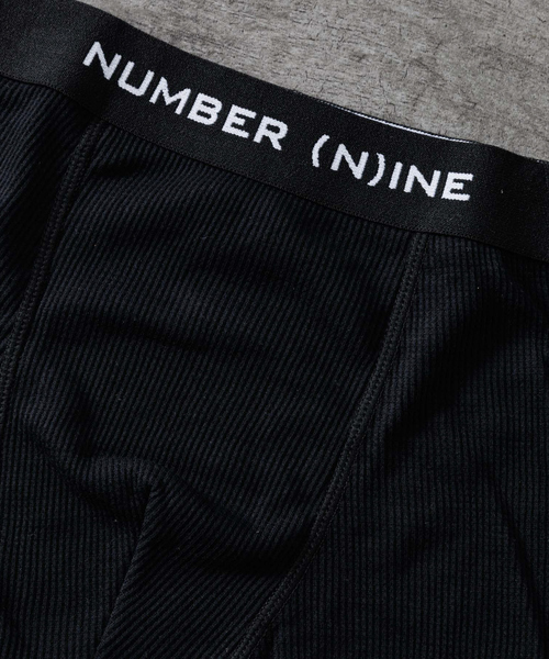 NUMBER (N)INE(ナンバーナイン)の「【FRUIT OF THE LOOMxNUMBER(N)INE 】2パックワッフルボクサーショーツ(ボクサーパンツ・メンズ・ブラック/グレー・M/L/XL)」の7枚目の写真