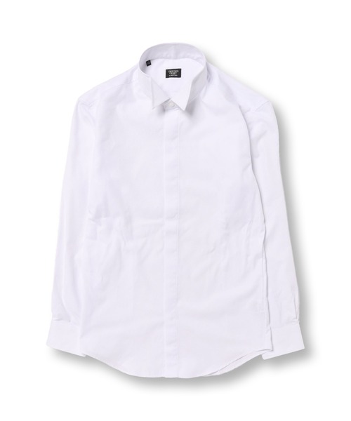 CROWDED CLOSET（クラウデッドクローゼット）の「ウィングカラードレスシャツ（シャツ/ブラウス・メンズ・ホワイト・04/03/02）」の2枚目の写真