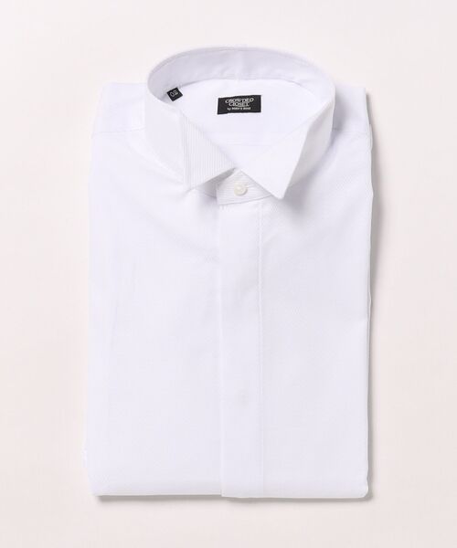 CROWDED CLOSET（クラウデッドクローゼット）の「ウィングカラードレスシャツ（シャツ/ブラウス・メンズ・ホワイト・04/03/02）」の3枚目の写真