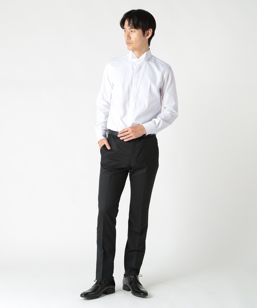 CROWDED CLOSET（クラウデッドクローゼット）の「ウィングカラードレスシャツ（シャツ/ブラウス・メンズ・ホワイト・04/03/02）」の6枚目の写真