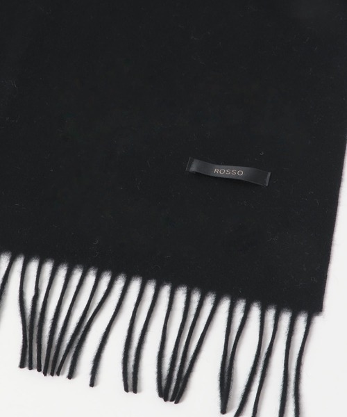 URBAN RESEARCH ROSSO WOMEN(アーバンリサーチ ロッソ)の「カシミヤ混無地ストール(ストール/ショール・レディース・ブルー系その他/イエロー系その他/ブラック/グレー/オフホワイト・FREE)」の10枚目の写真