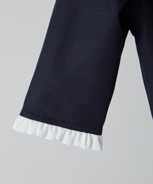 リンクコーデ】ダブルカラーセレモニーロンパース（ロンパース