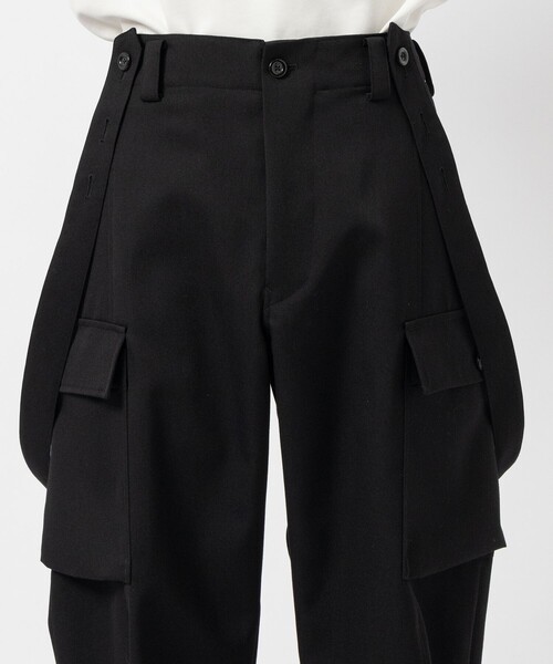 UJOH（ウジョー）の「Suspender Pants（その他パンツ・メンズ・ブラック・4/5）」の5枚目の写真