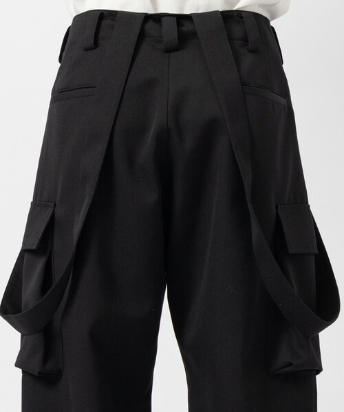 UJOH（ウジョー）の「Suspender Pants（その他パンツ・メンズ・ブラック・4/5）」の4枚目の写真