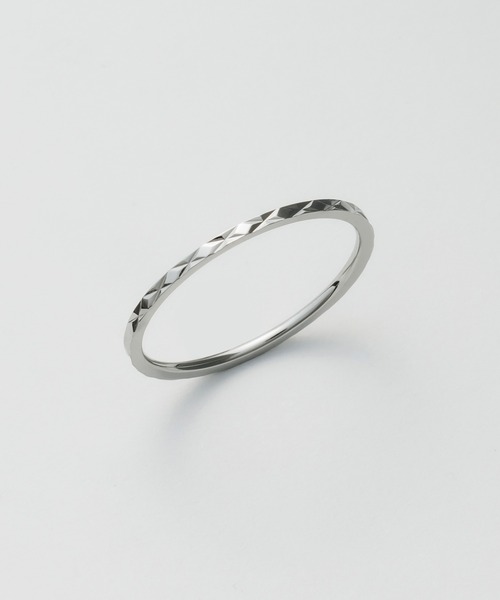 ciite' surgical stainless(シーテサージカルステンレス)の「【 金属アレルギー対応 】クロスデザインリング サージカルステンレス(リング・レディース・ゴールド/ピンクゴールド/シルバー・9号/13号/11号/16号)」の5枚目の写真