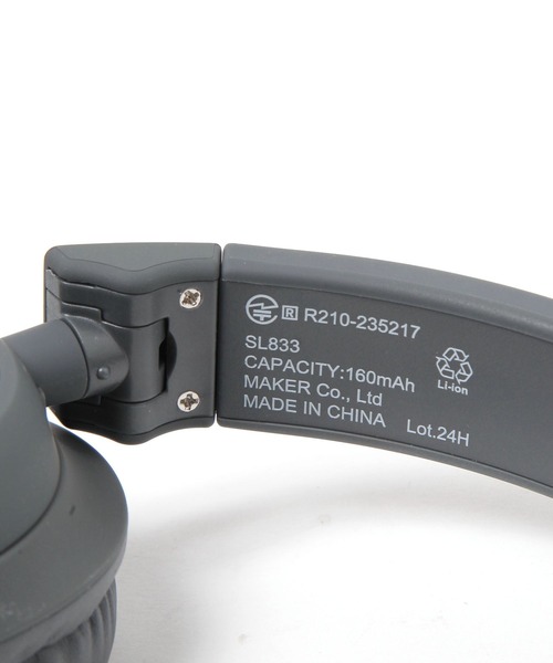 niko and...（ニコアンド）の「オリジナル　ニコロゴヘッドホン（ヘッドフォン/イヤホン・メンズ・ブラック/ホワイト・0）」の9枚目の写真