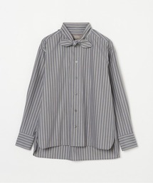 SCARF COLLAR SHIRT