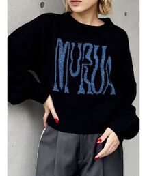 MURUA | ロゴデザインニット(ニット/セーター)