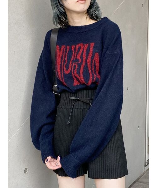 ご購入者様決定꒰MURUA꒱オルテガ総柄ニット モザイク柄 セーター 幾何学模様 LサイズOK ご購入者様決定꒰MURUA꒱オルテガ総柄ニット モザイク柄 セーター 幾何