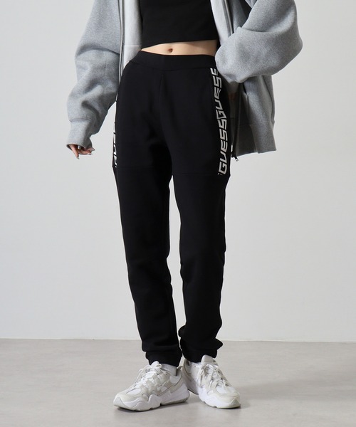 Guess(ゲス)の「GUESS EVELINA JOGGER スウェットパンツ(スウェットパンツ・レディース・ブラック・S/XS)」の4枚目の写真