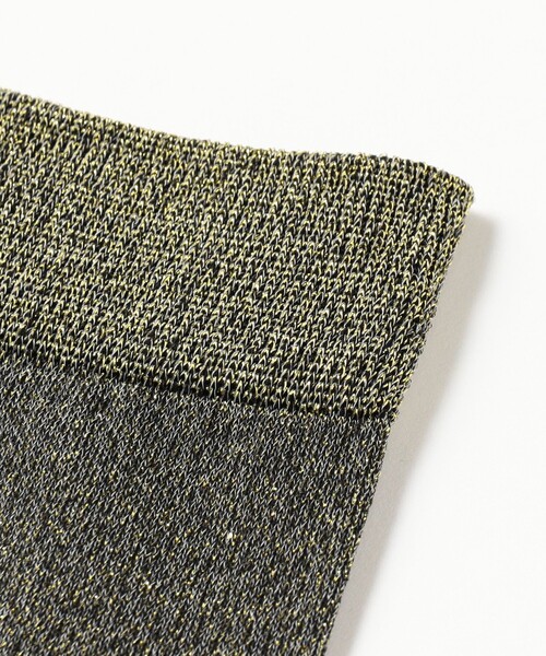 B:MING by BEAMS（ビーミングバイビームス）の「ラメ シースルー ソックス（約23～25cm）（ソックス/靴下・レディース・ゴールド/シルバー/ブラック・ONE SIZE）」の5枚目の写真