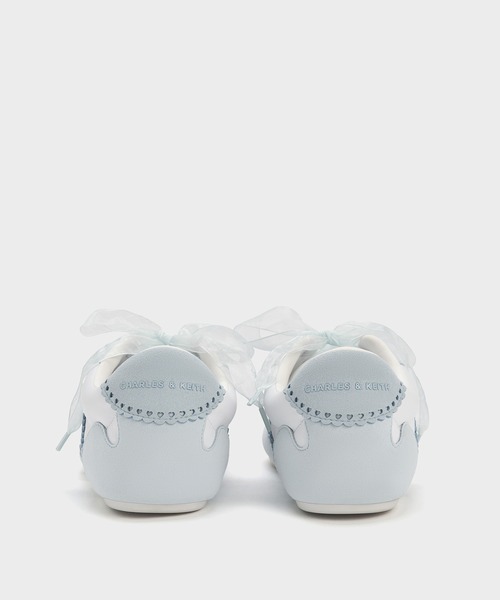 CHARLES & KEITH（チャールズ & キース）の「ハート シアーレーススニーカー（スニーカー・レディース・ホワイト/ライトピンク/ライトブルー・25cm/24.5cm/23.5cm/23cm/25.5cm/22.5cm）」の19枚目の写真