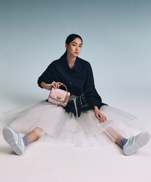 CHARLES & KEITH（チャールズ & キース）の「ハート シアーレーススニーカー（スニーカー・レディース・ホワイト/ライトピンク/ライトブルー・25cm/24.5cm/23.5cm/23cm/25.5cm/22.5cm）」の22枚目の写真