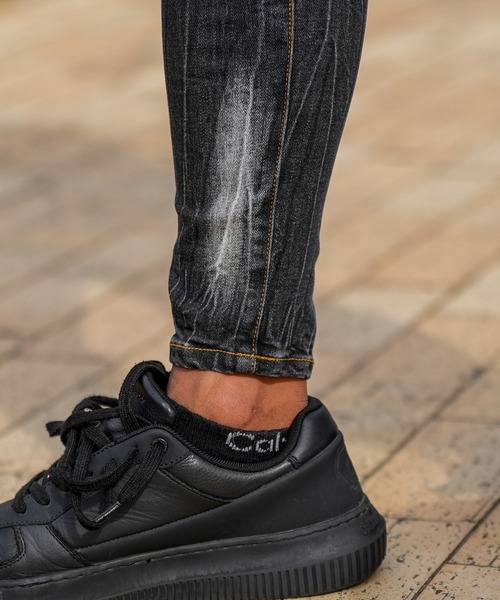 adamsJUGGLER(アダムスジャグラー)の「H.P.C デニムロングパンツ(デニムパンツ・メンズ・インディゴブルー/ブラック・XXL/XL/L/M/S)」の11枚目の写真